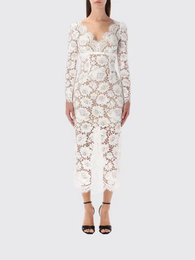 SELF-PORTRAIT DRESS SELF-PORTRAIT WOMAN COLOR WHITE,H61290001