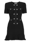 SELF-PORTRAIT DRESS WITH BUTTONS