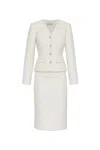 Self-portrait Faux-pearl Buttons Maxi Dress In Beige