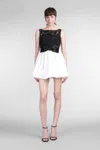 Self-portrait Dress Woman In Black Polyester In Black