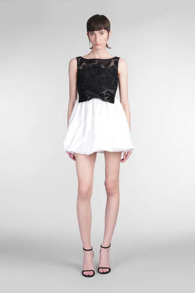 Self-portrait Dress Woman In Black Polyester