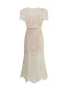 Self-portrait Lace Midi Dress