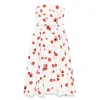 Self-portrait Floral Print Taffeta Midi Dress