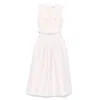 Self-portrait Taffeta Tailored Midi Dress
