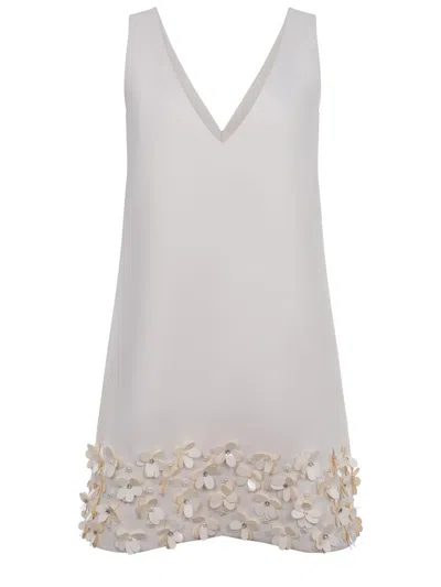 Self-portrait Dresses In White