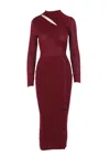 Self-portrait Midi Dress With Cut-out