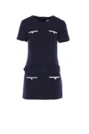 Self-portrait Textured Boucle Mini Dress