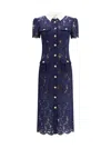 Self-portrait Dresses In Blue