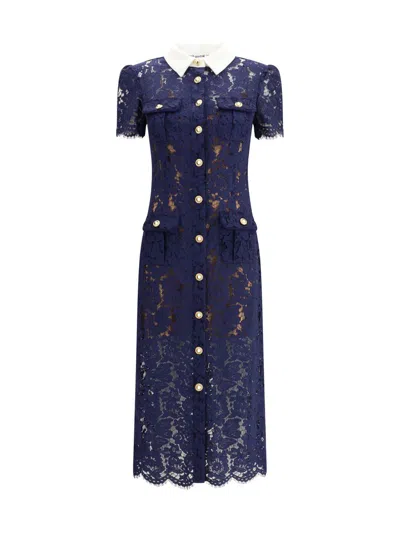 Self-portrait Dresses In Blue
