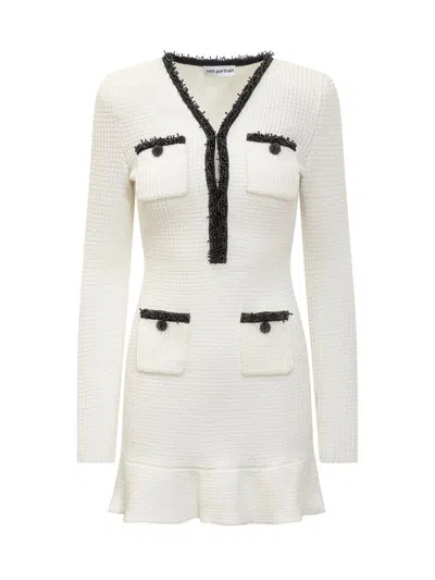 SELF-PORTRAIT SELF-PORTRAIT KNITTED MINI DRESS