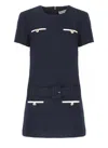 Self-portrait Textured Boucle Mini Dress