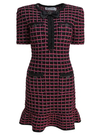 SELF-PORTRAIT DRESSES BLACK