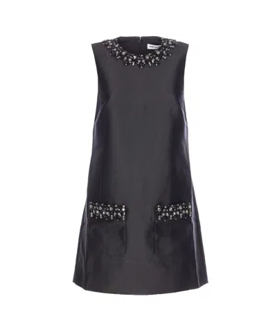 Self-portrait Dresses In Black