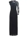 Self-portrait Dresses In Black