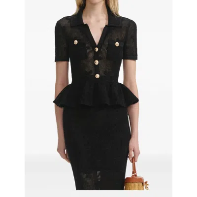 Self-portrait Dresses Black