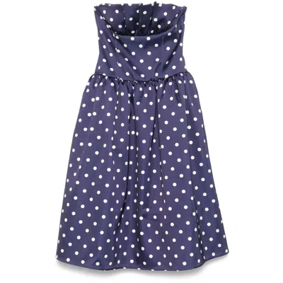 Self-portrait Dresses In Blue