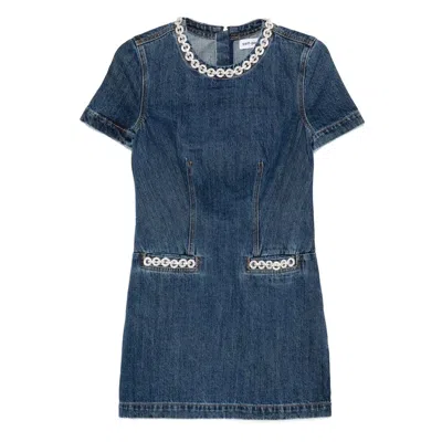 Self-portrait Dresses In Blue