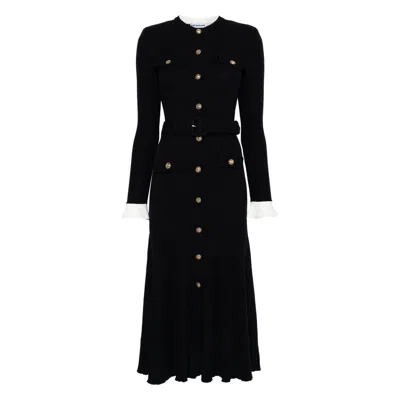 Self-portrait Dresses In Black