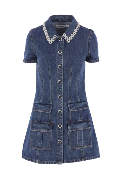Self-portrait Dresses In Blue