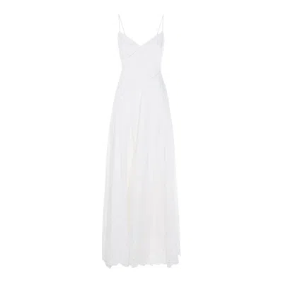 Self-portrait Dresses Light And Natural In White