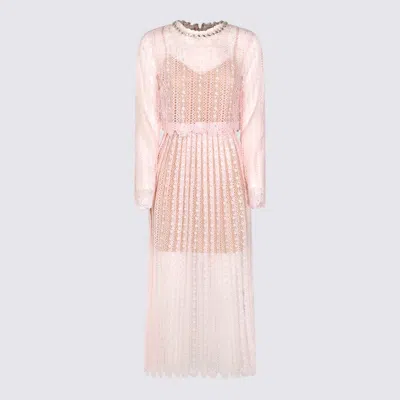 Self-portrait Dresses Light And Natural In Pink