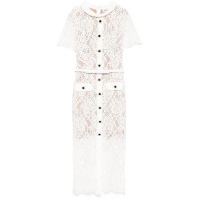 Self-portrait Dresses In Multicolor