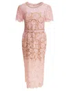Self-portrait Self Portrait Dresses In Pink
