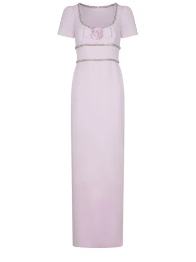 Self-portrait Dresses In Pink