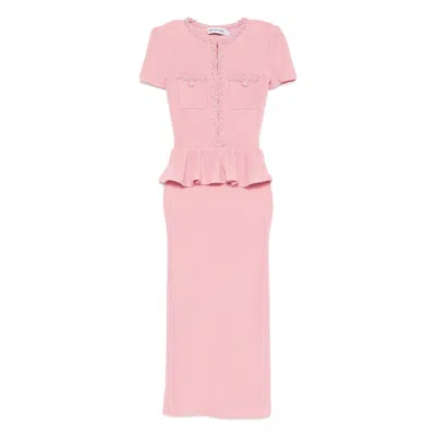 SELF-PORTRAIT DRESSES PINK