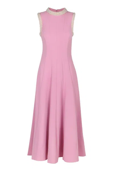 Self-portrait Dresses In Pink