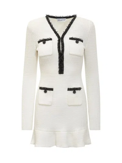 SELF-PORTRAIT SELF-PORTRAIT KNITTED MINI DRESS