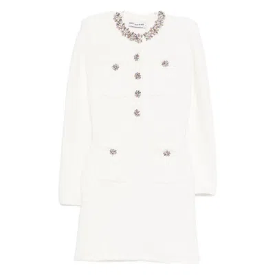 Self-portrait Dresses In White