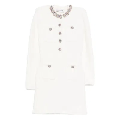 SELF-PORTRAIT DRESSES WHITE