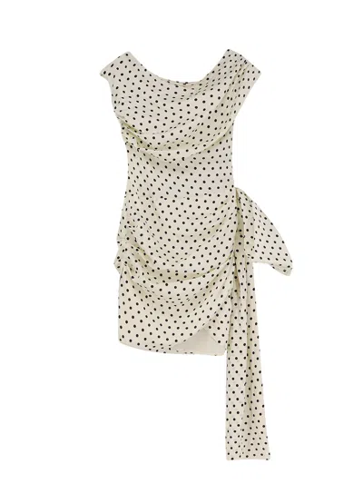 Self-portrait Self Portrait Dresses White In Multi