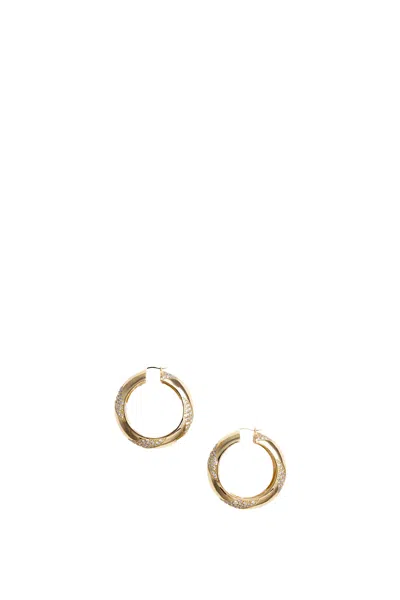 Self-portrait Earring In Gold