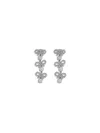Self-portrait Women Dangling Earrings With Bows In Black