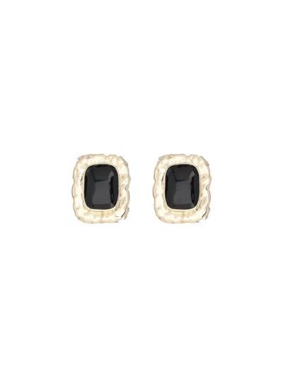 Self-portrait Earrings In Golden