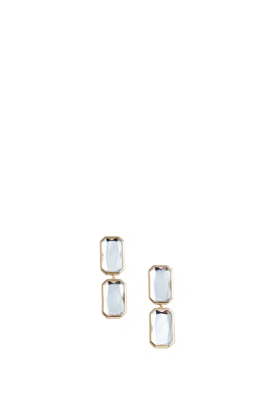 Self-portrait Earrings In Gold