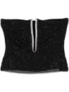 Self-portrait Top In Black