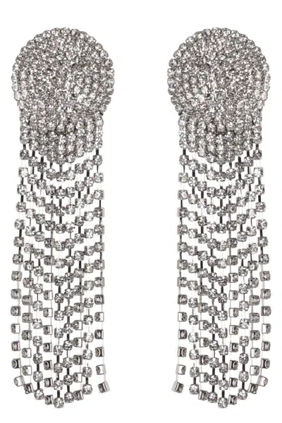 Self-portrait Embellished Maxi-earrings