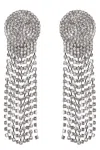 Self-portrait Embellished Maxi-earrings