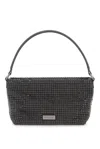 Self-portrait Small Diamante Shoulder Bag In Black