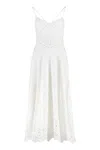 Self-portrait Embroidered Midi Dress