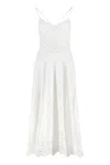 Self-portrait Embroidered Midi Dress