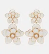 Self-portrait Flower Tiered Earrings