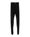 Self-portrait X Christopher Kane Lace Tights In Black
