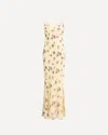 Self-portrait Floral Long Dress