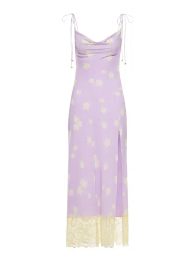 Self-portrait Floral Midi Dress