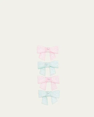 Self-portrait Kids' Self Portrait Girls Hair Slides In Multicoloured