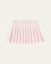Self-portrait Pink Bow Boucle Skirt In Pink